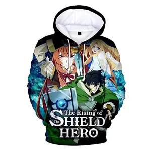 2022 Anime The Rising of The Shield Hero Hoodie Streetwear Sweatshirt Pullover