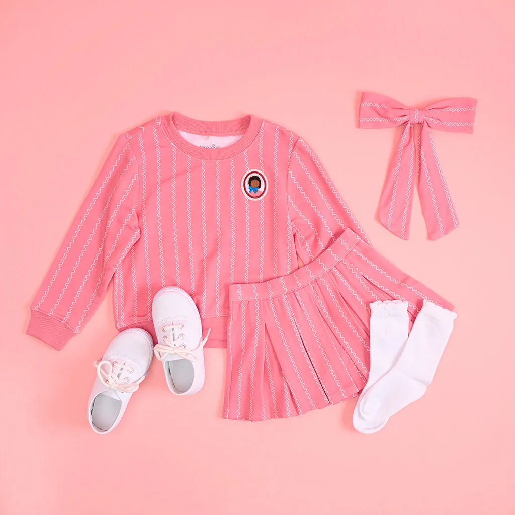 American Girl Addy Walker French Terry Pleated Skort
