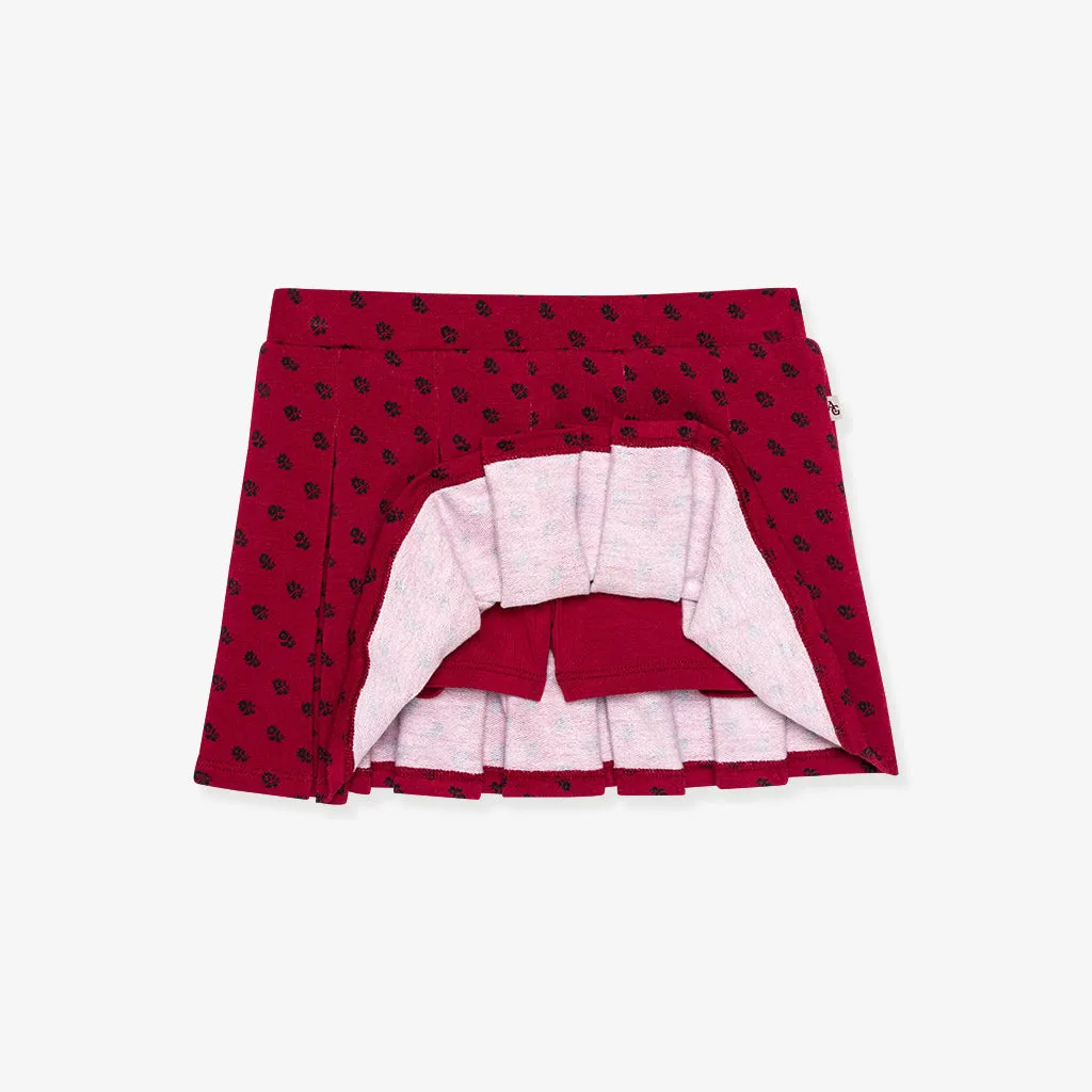 American Girl Josefina Montoya French Terry Pleated Skort