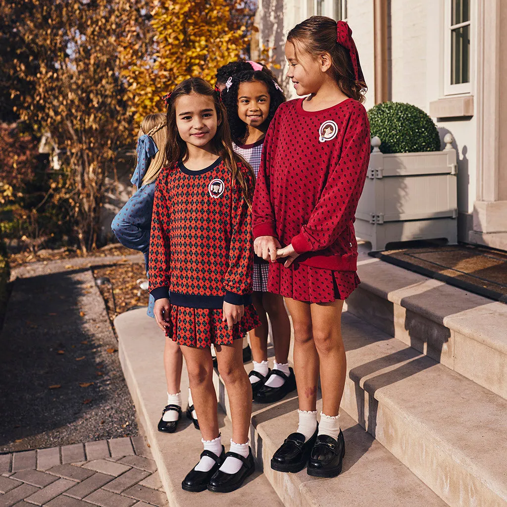 American Girl Josefina Montoya French Terry Pleated Skort