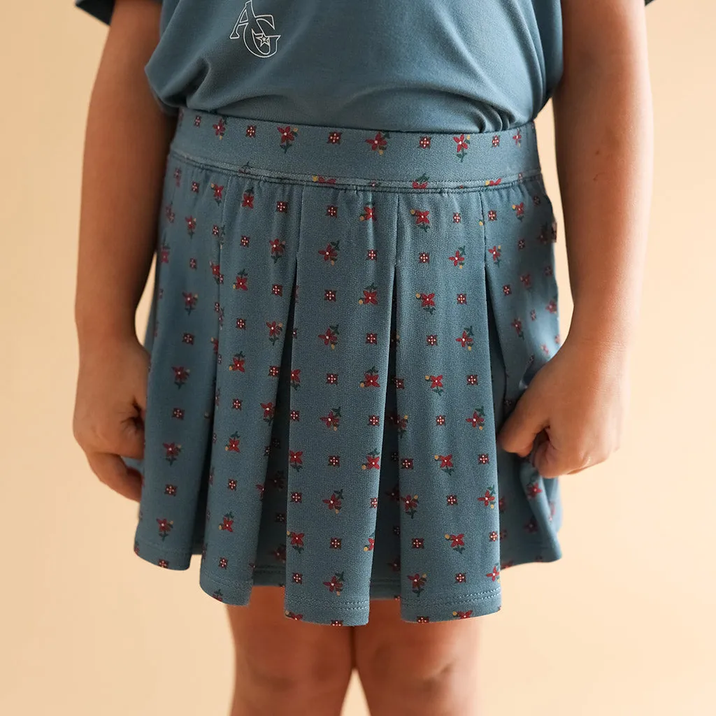 American Girl Kirsten Larson French Terry Pleated Skort