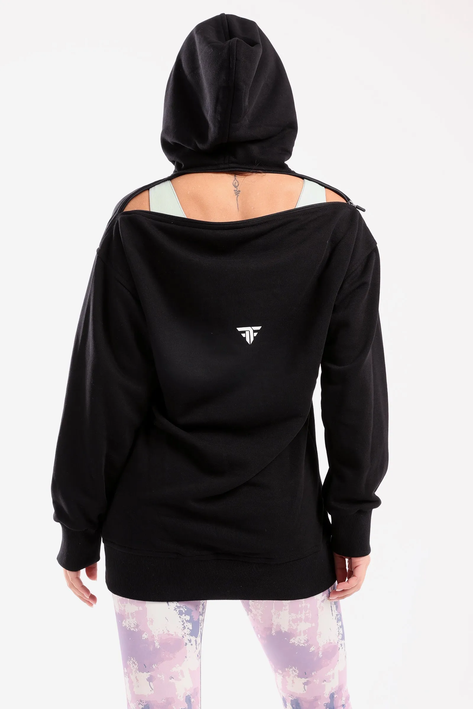 Back Zipper Hoodie (40376) - Fit Freak