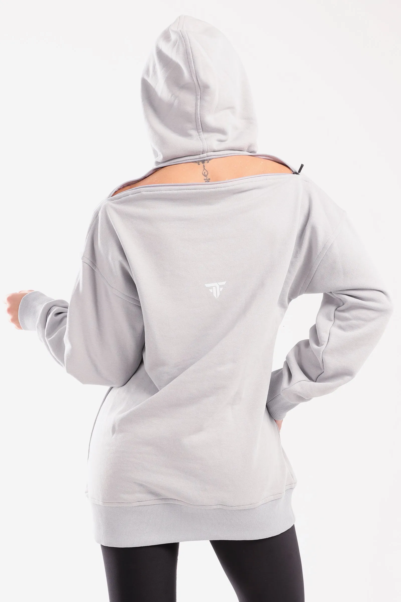 Back Zipper Hoodie (40384) - Fit Freak