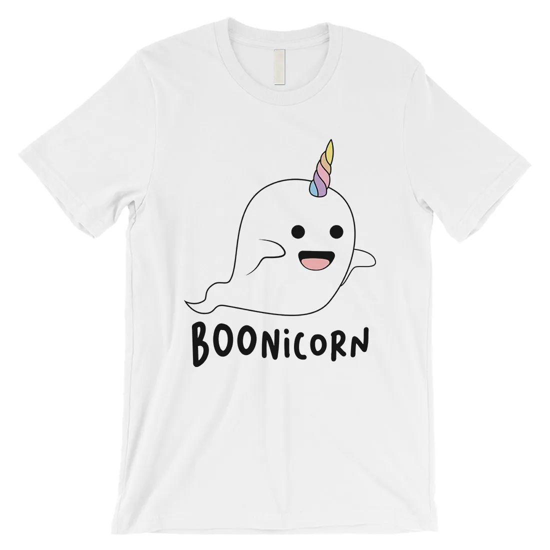 Boonicorn Cute Halloween Costume Funny Ghost Unicorn Mens T-Shirt