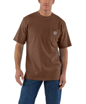 Carhartt K87 Workwear Pocket T-Shirt - Mocha Heather