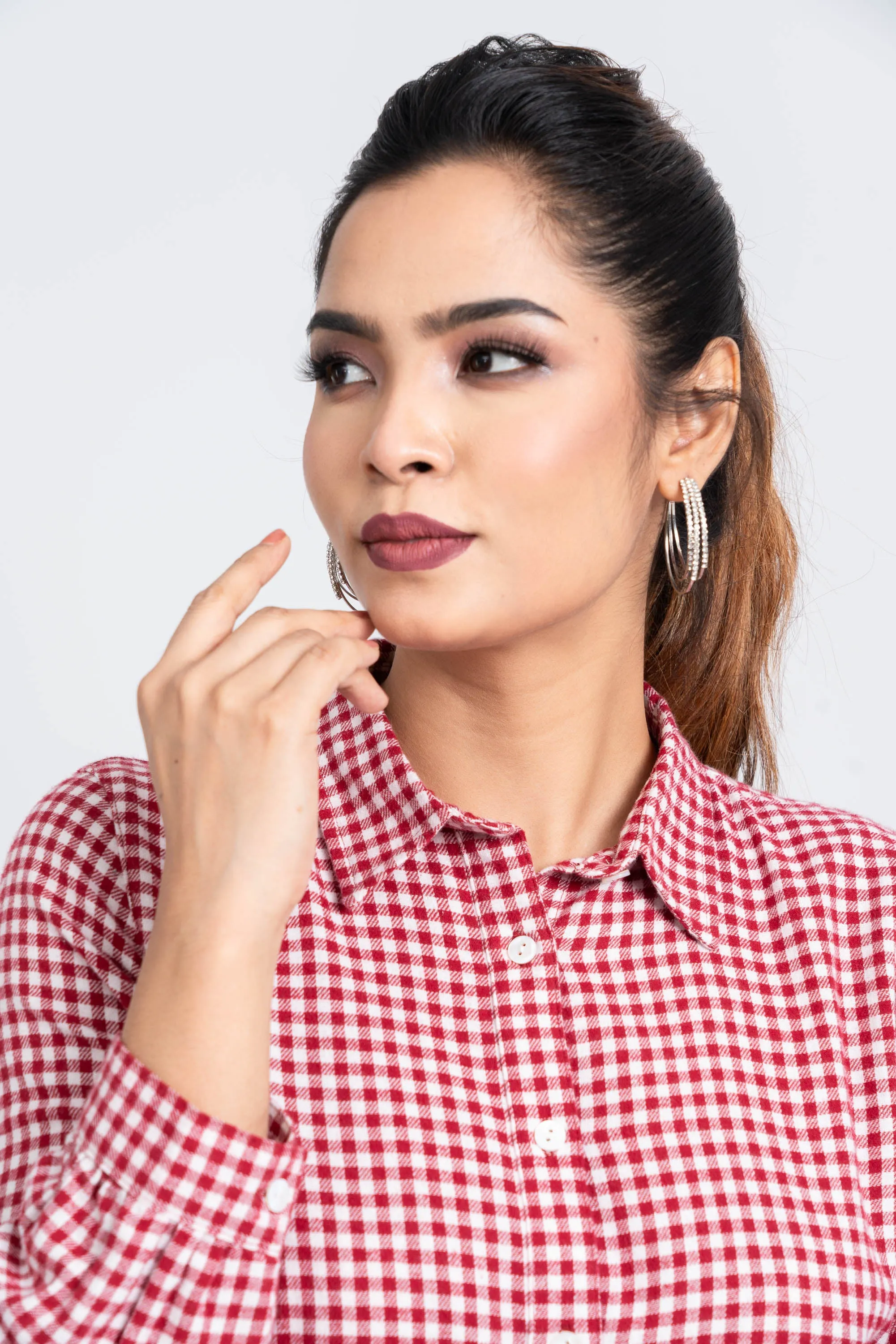 Checkered Flannel Casual Shirt