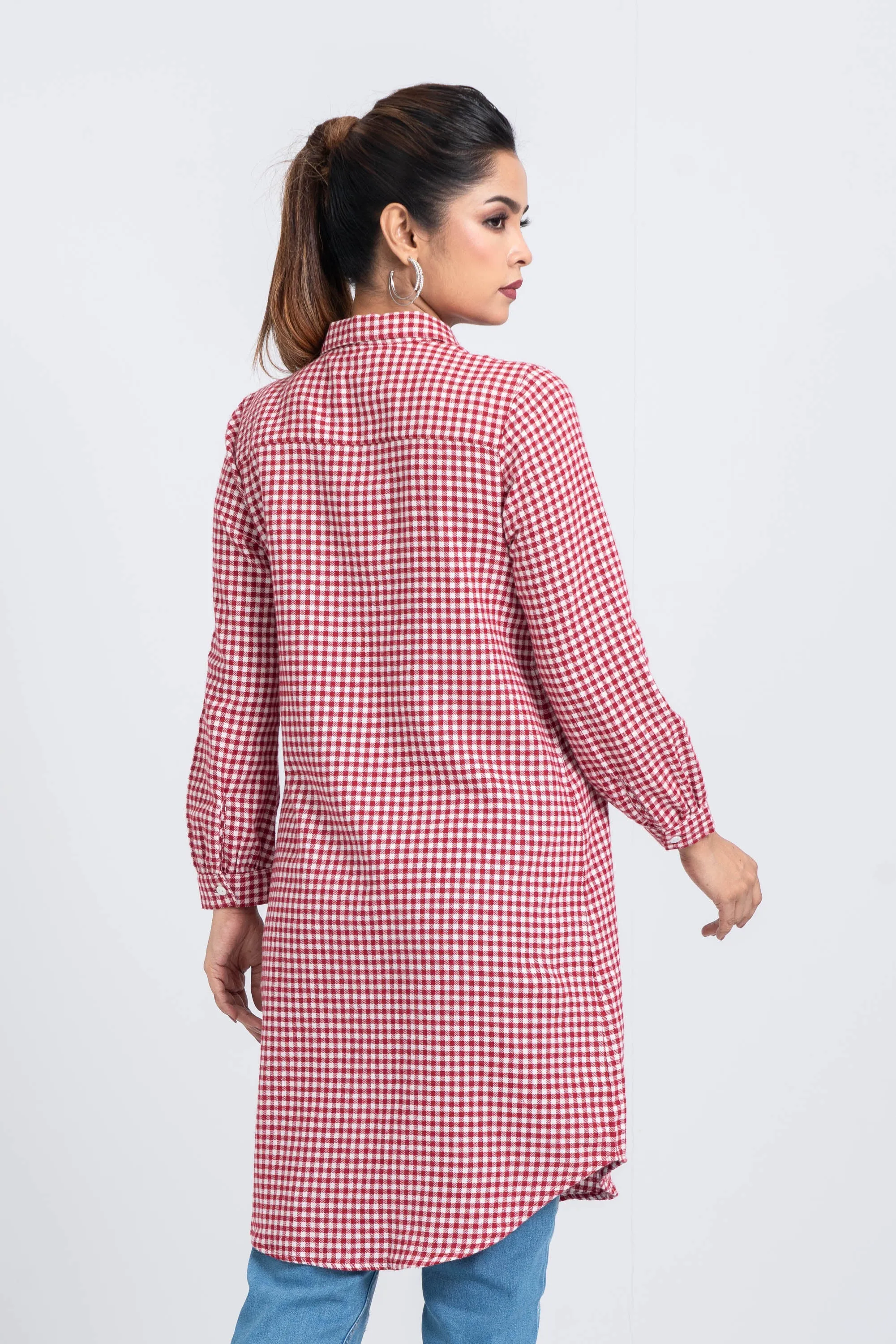 Checkered Flannel Casual Shirt
