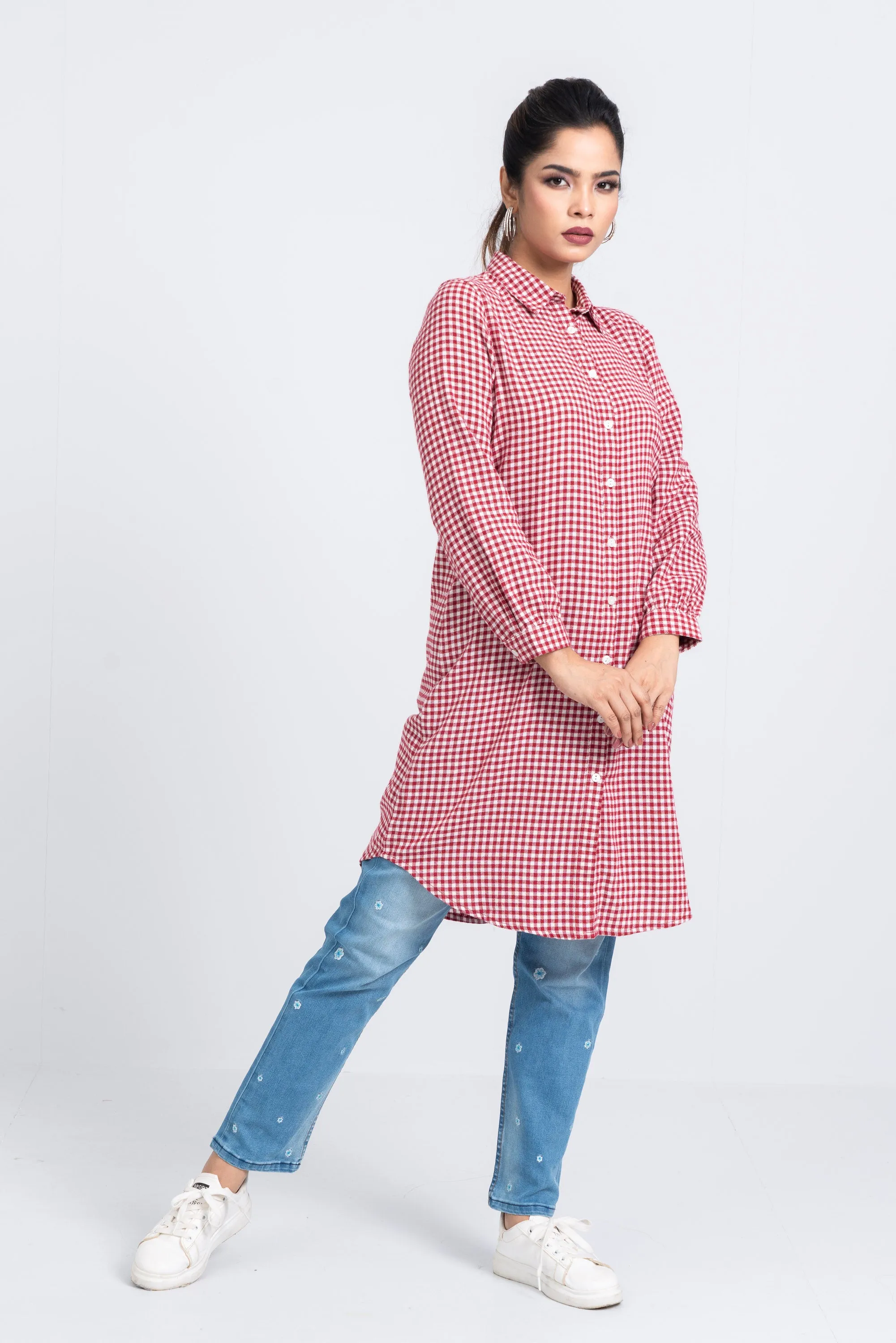 Checkered Flannel Casual Shirt