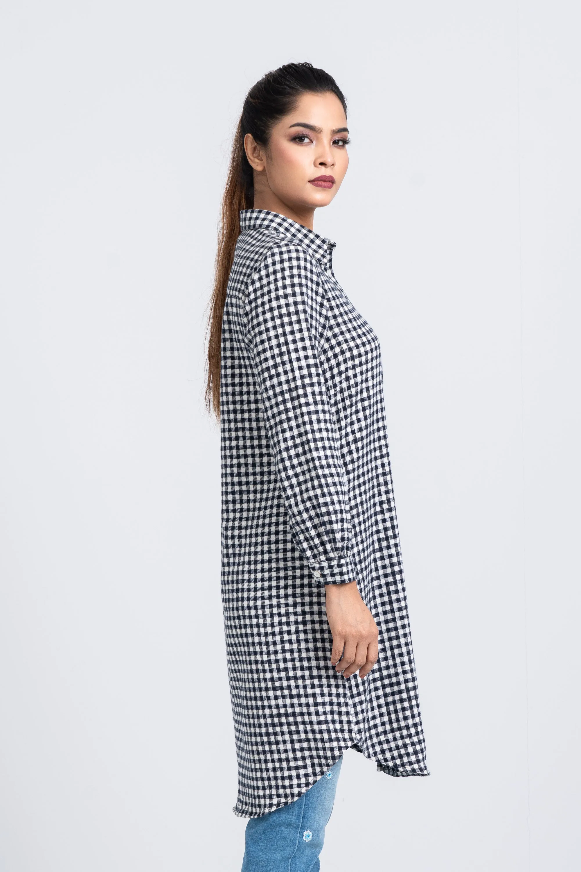 Checkered Flannel Casual Shirt