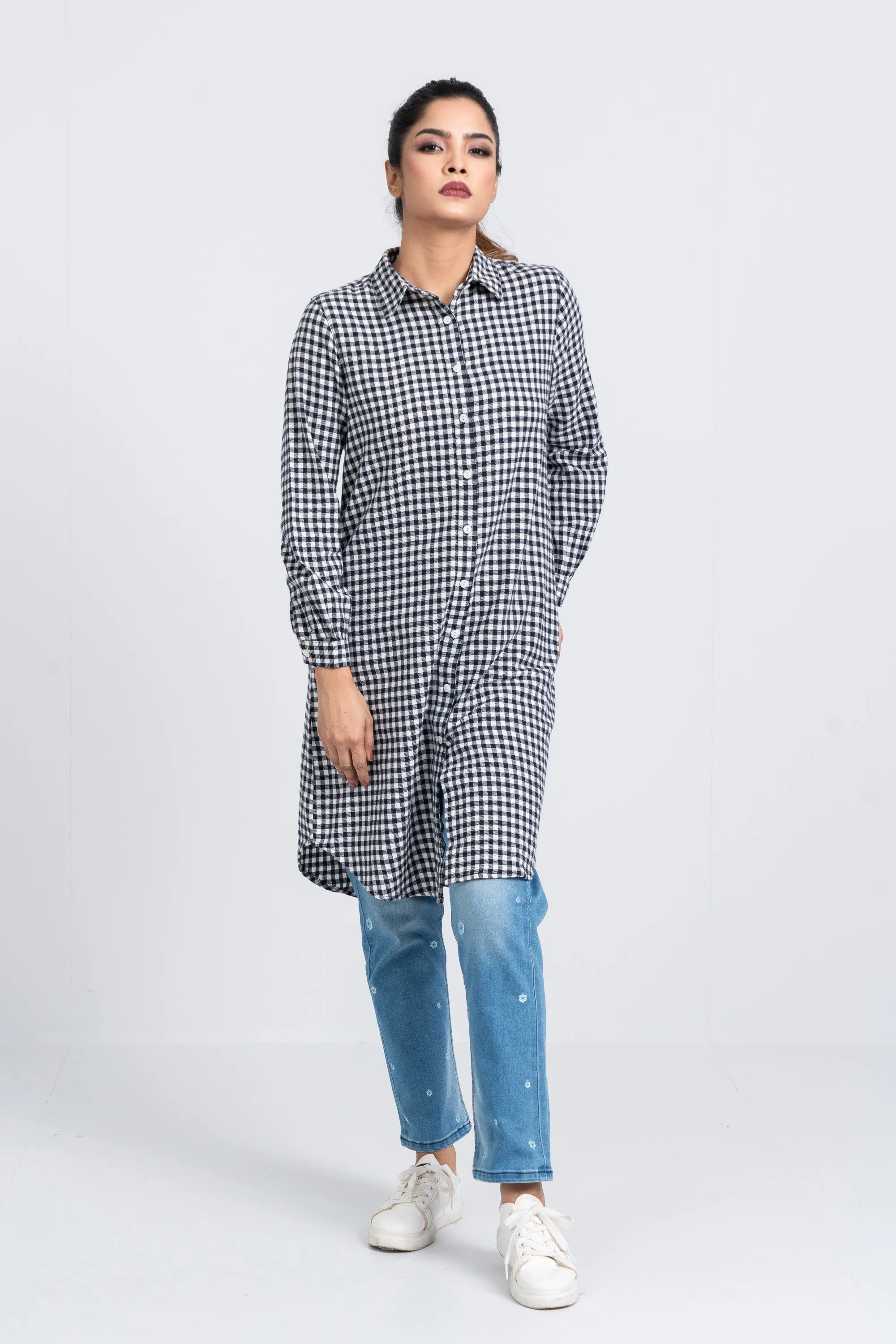 Checkered Flannel Casual Shirt