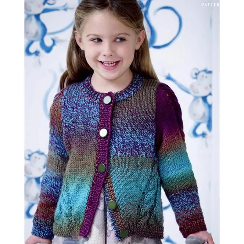 Cheeky Monkey Pattern Book, Euro Baby #121 Kaleidoscope Worsted