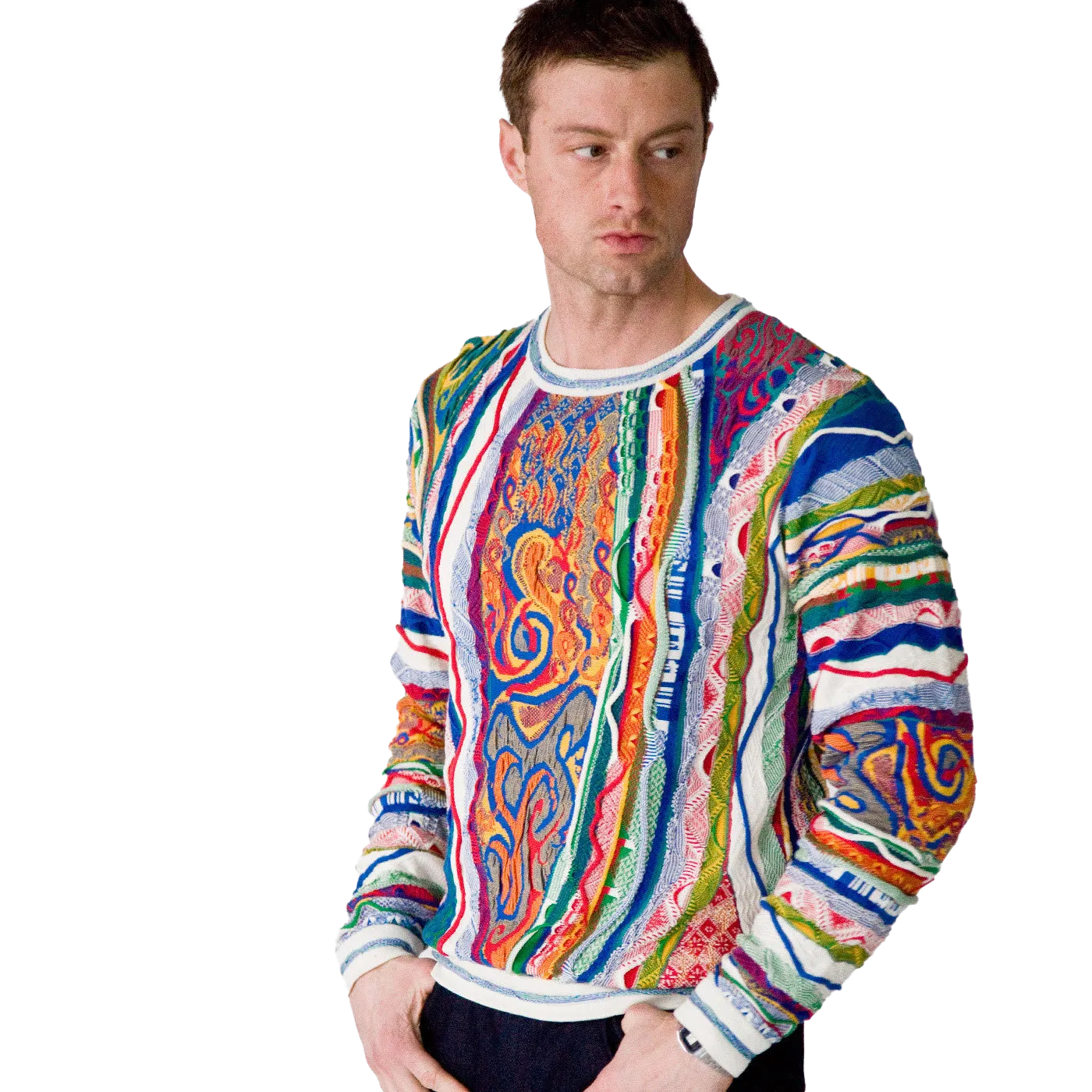 Coogi Men's Classic Crewneck Sweater