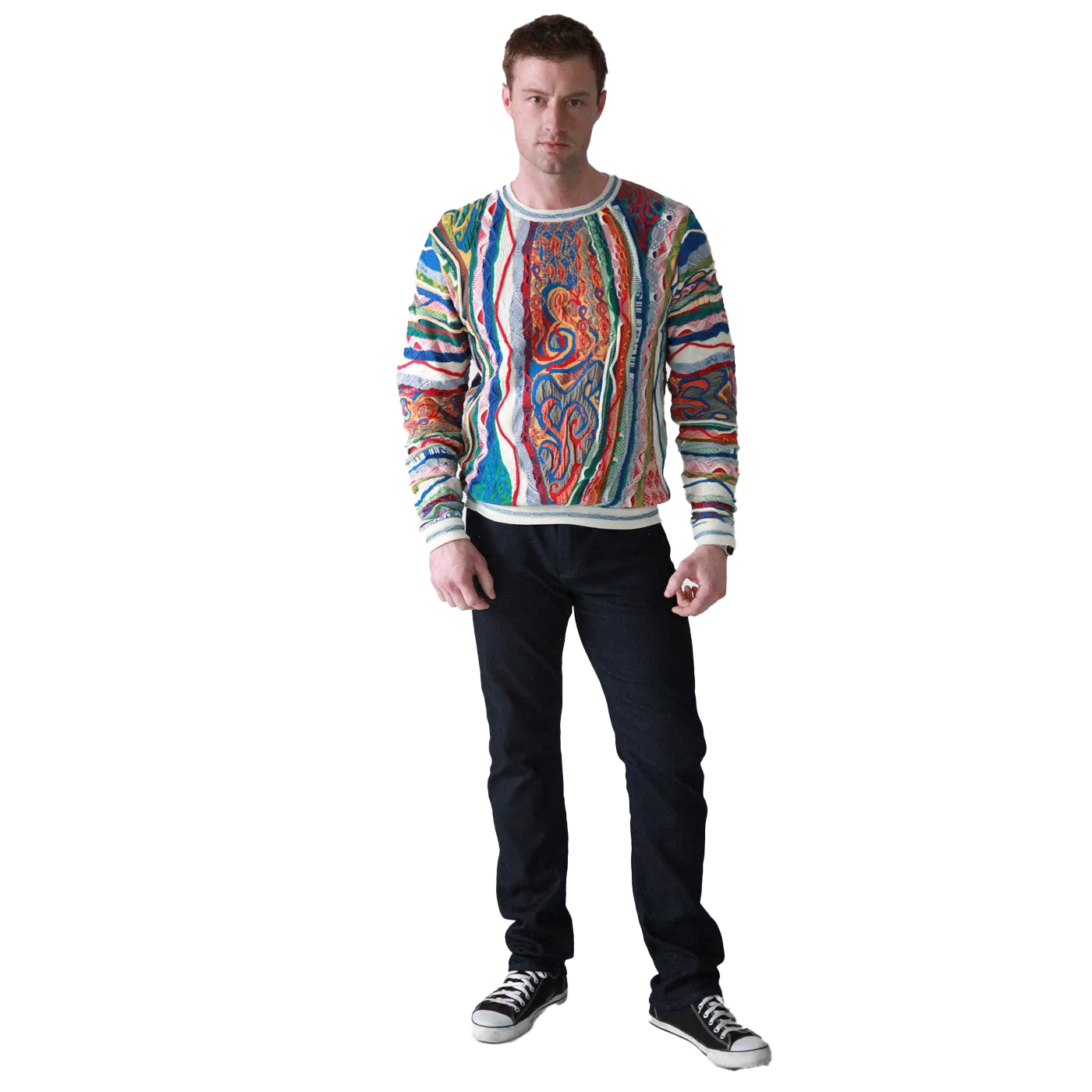 Coogi Men's Classic Crewneck Sweater