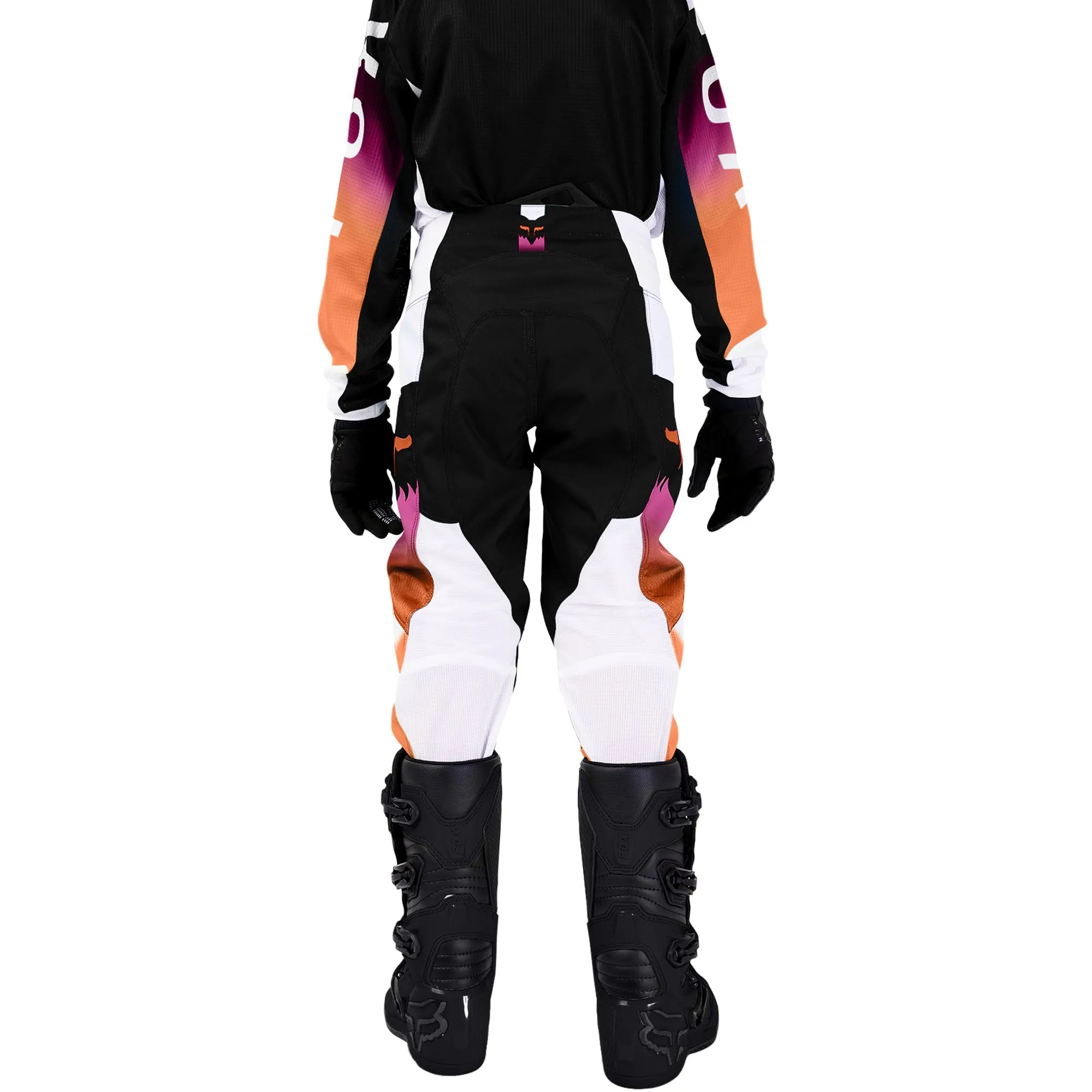 Fox Racing Youth Girls 180 Flora Offroad Pants Black/Pink