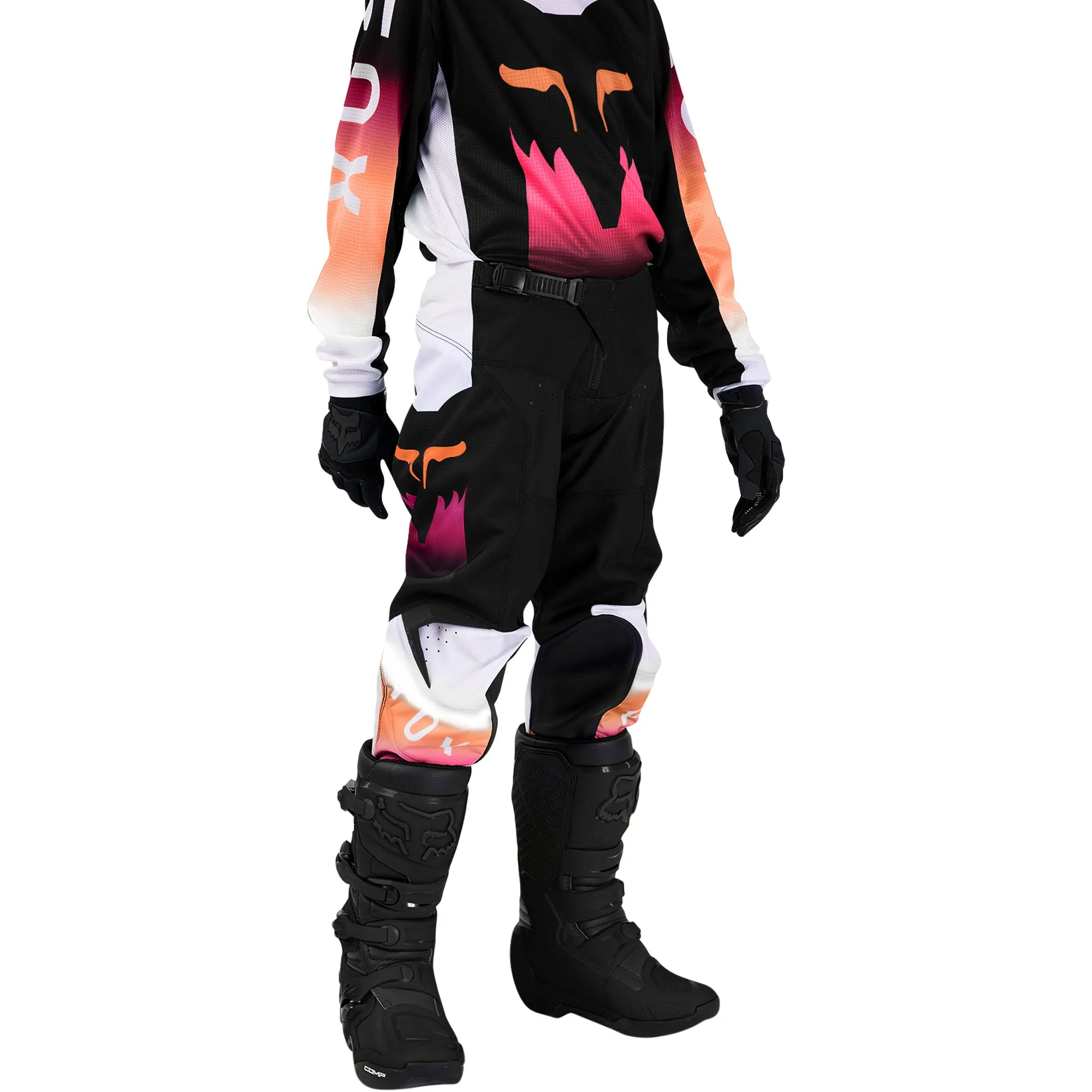 Fox Racing Youth Girls 180 Flora Offroad Pants Black/Pink