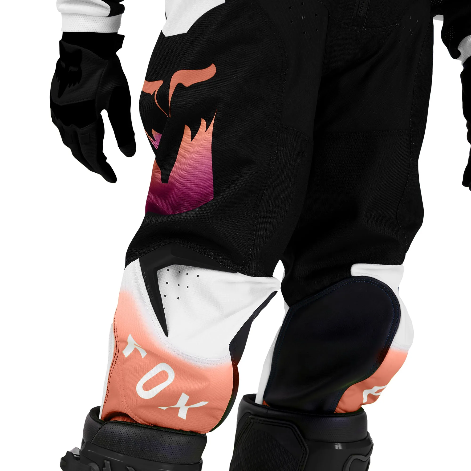 Fox Racing Youth Girls 180 Flora Offroad Pants Black/Pink