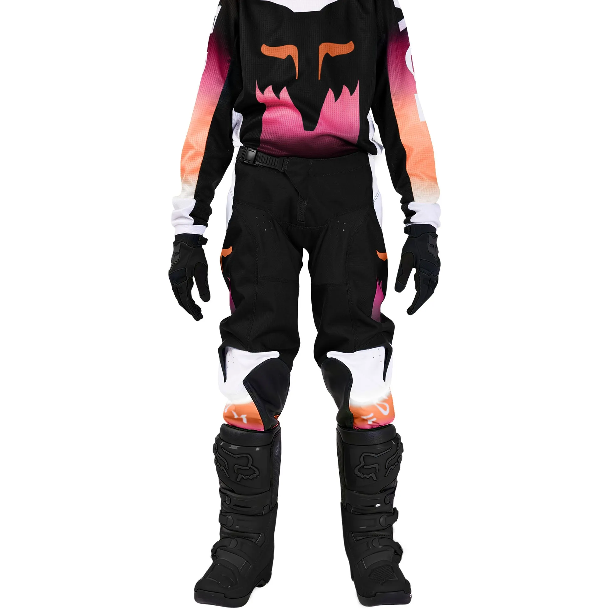 Fox Racing Youth Girls 180 Flora Offroad Pants Black/Pink