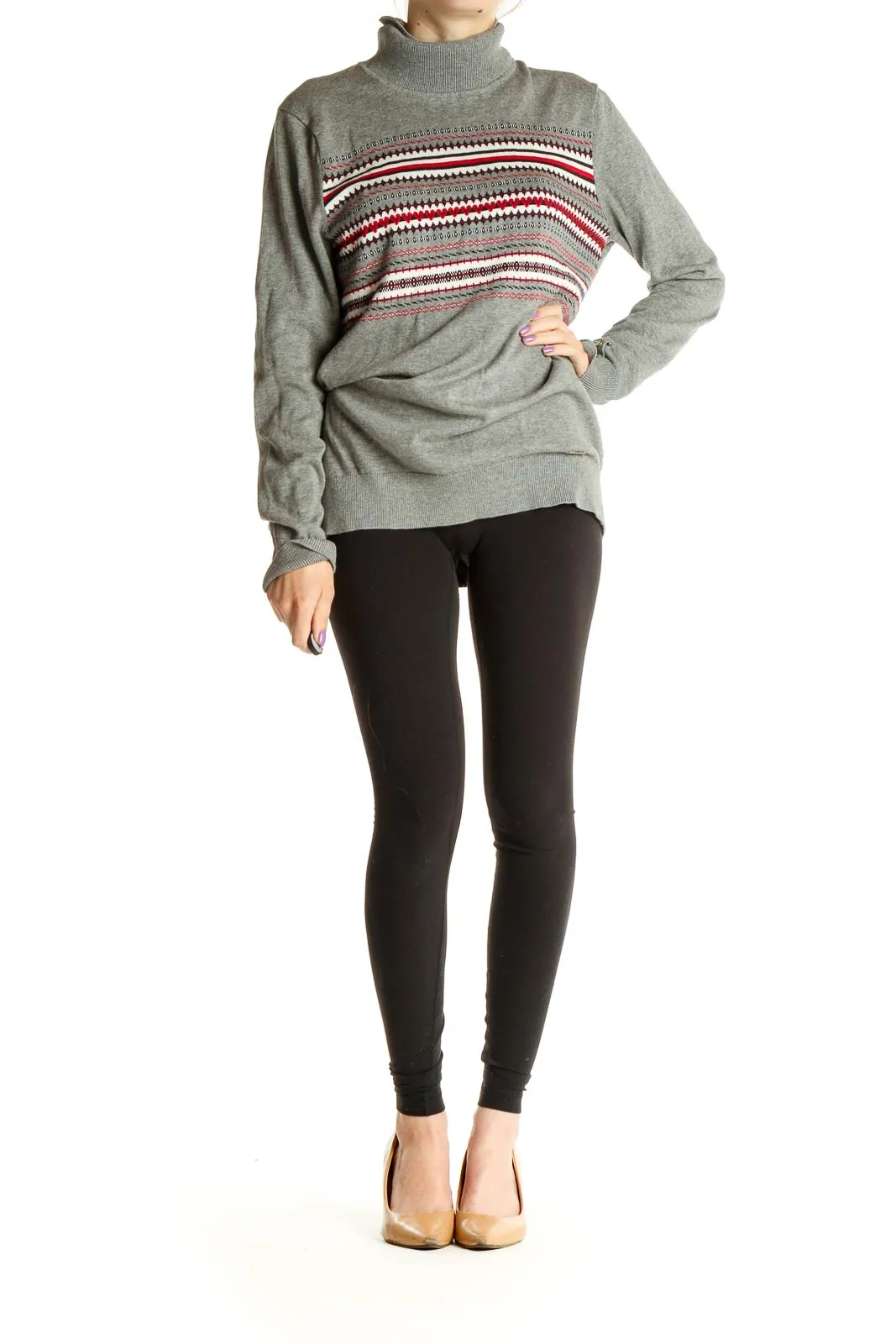 Gray Classic Sweater