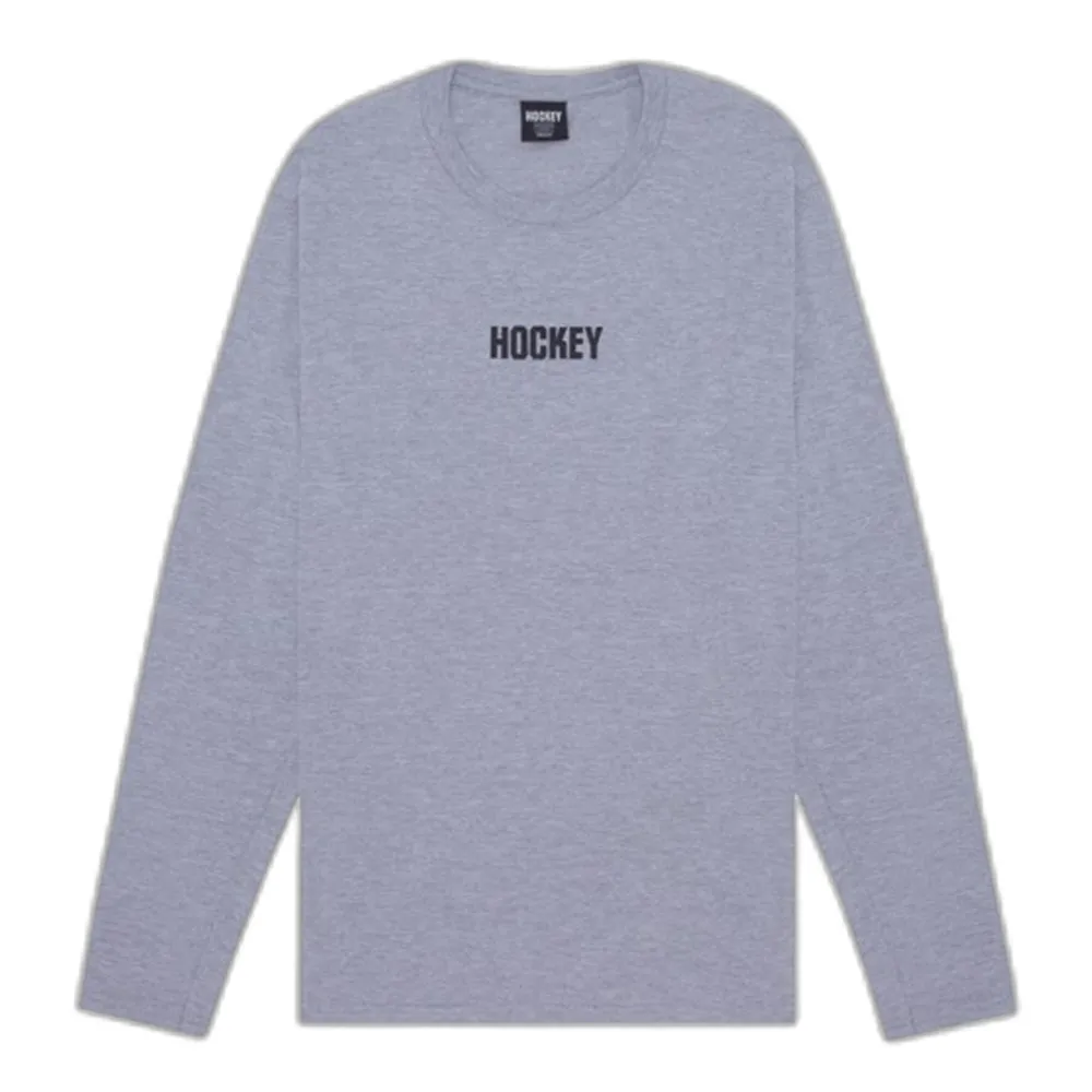 Hockey - Skull Kid Ls Tee (Athletic Heather Grey)