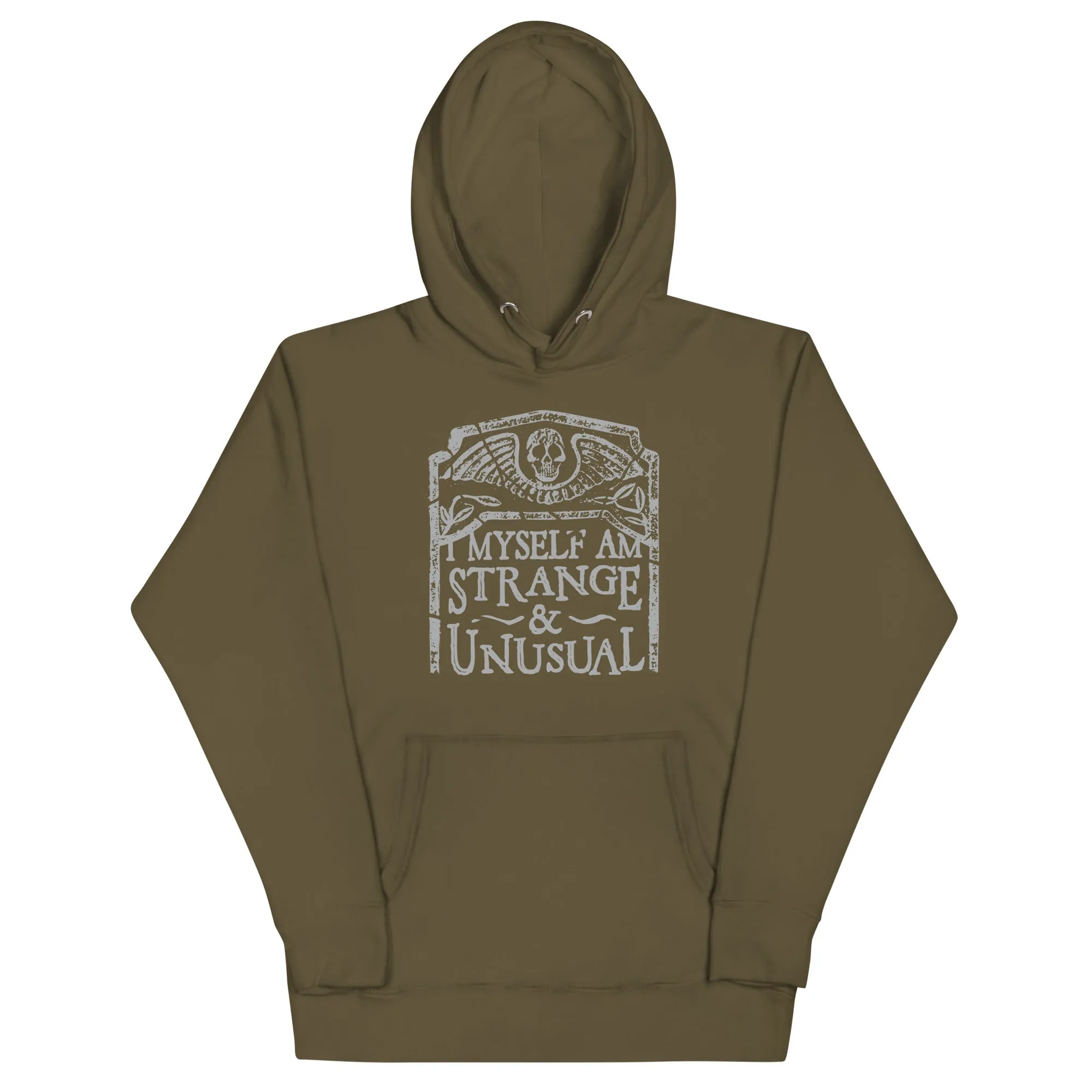 I Myself Am Strange And Unusual Unisex Hoodie