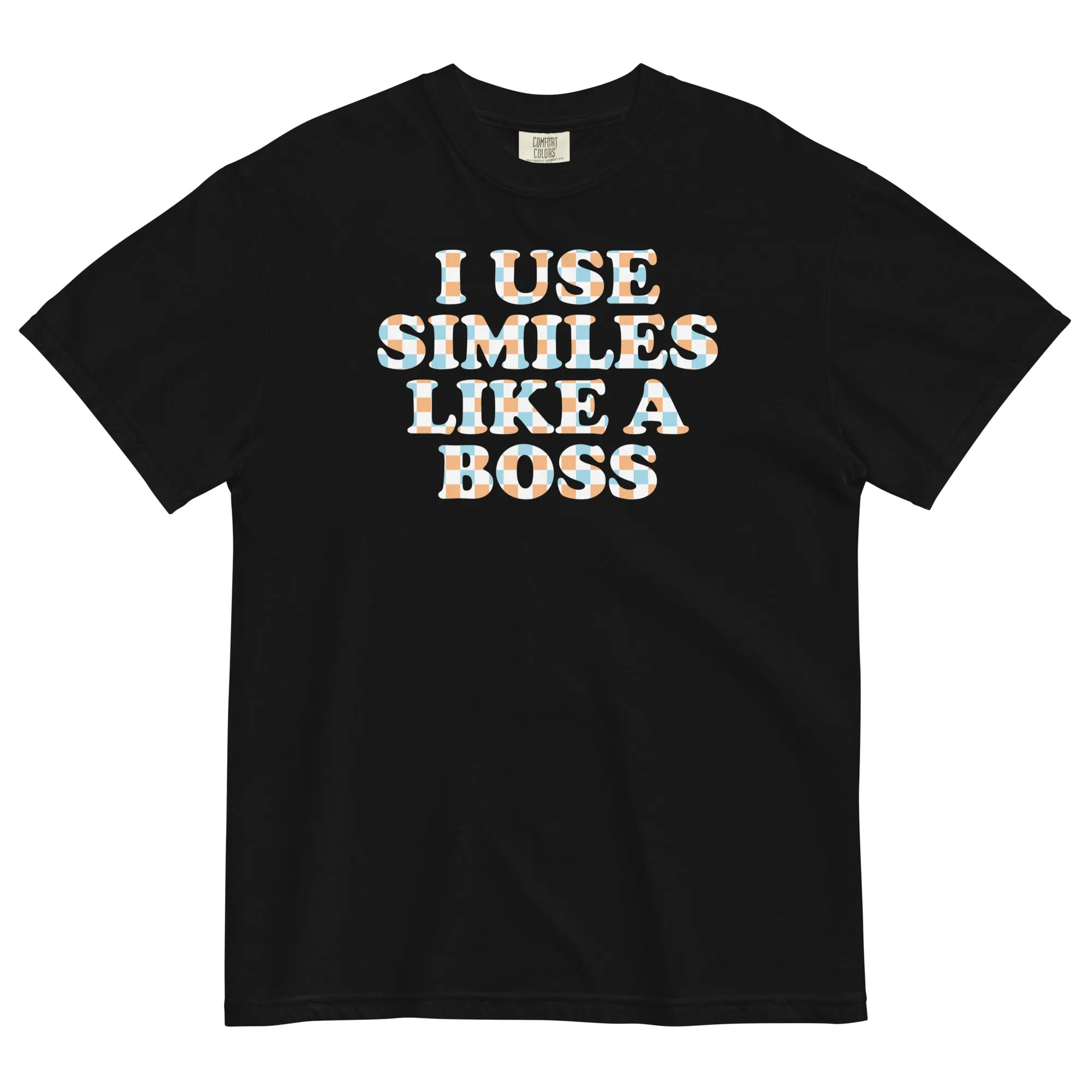 I Use Similes Like A Boss Men's Relaxed Fit Tee
