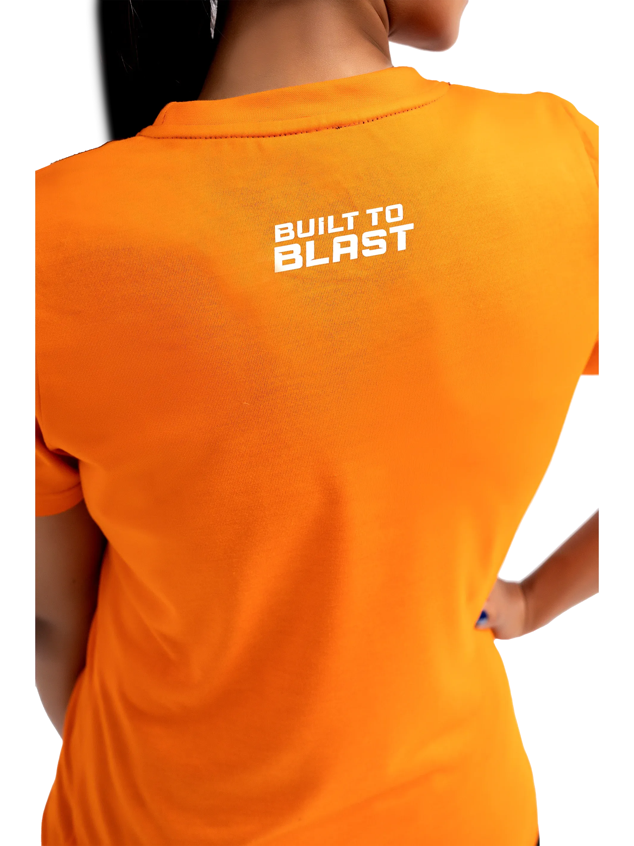 Knightly Cotton Shirt - Apricot Orange