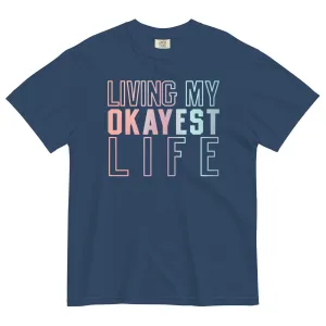 Living My Okayest Life Men's Relaxed Fit Tee