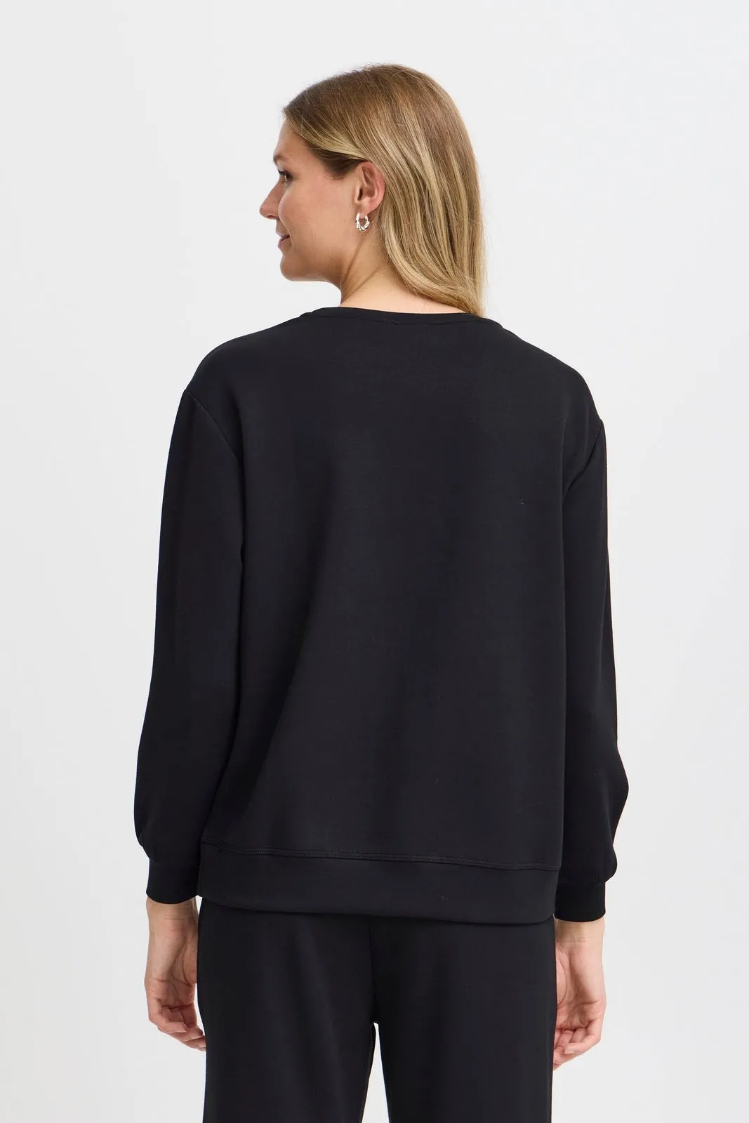 Long Sleeve Sweater - Black