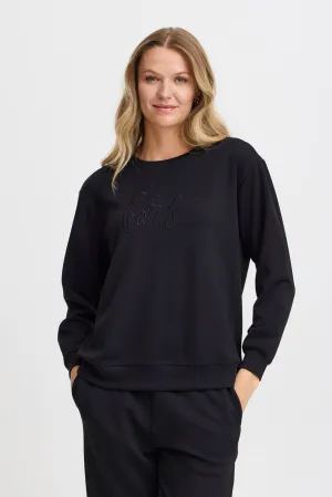 Long Sleeve Sweater - Black