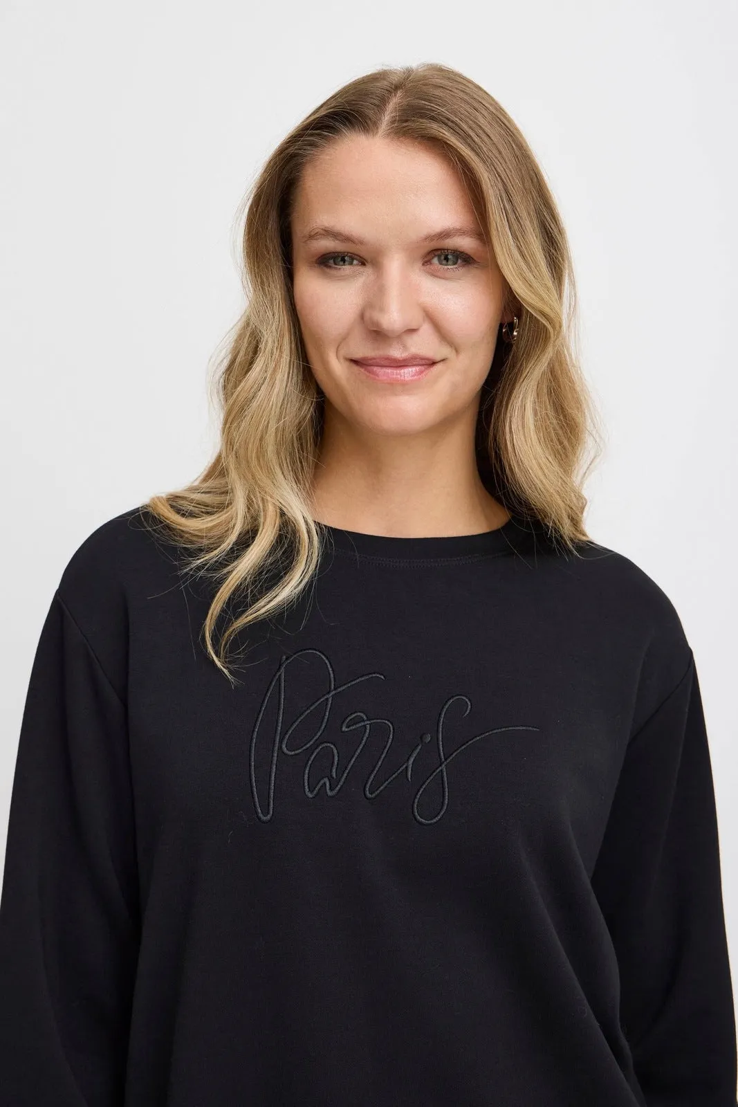 Long Sleeve Sweater - Black