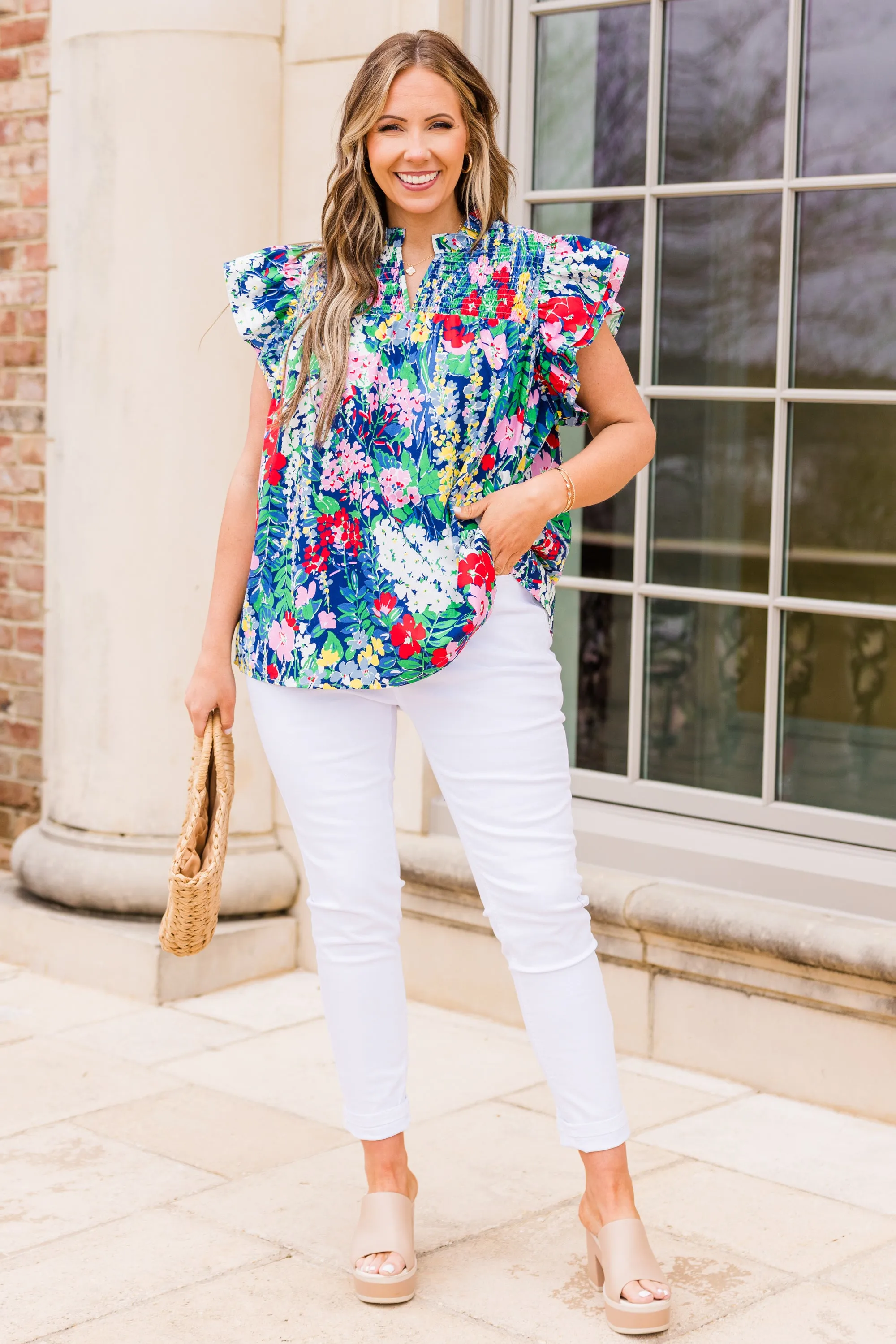 Love Like Mine Top, Navy