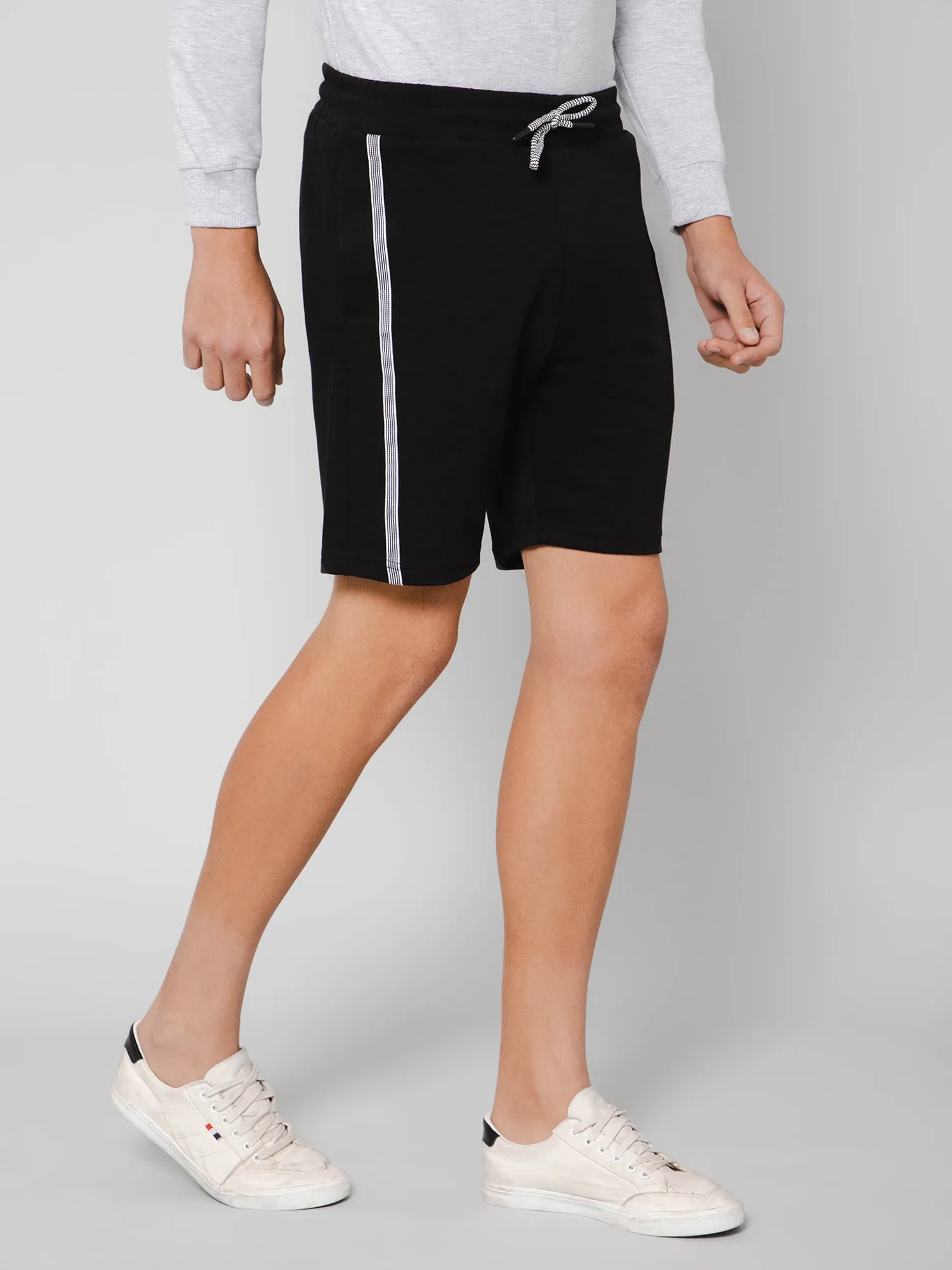 Men Black Bermuda