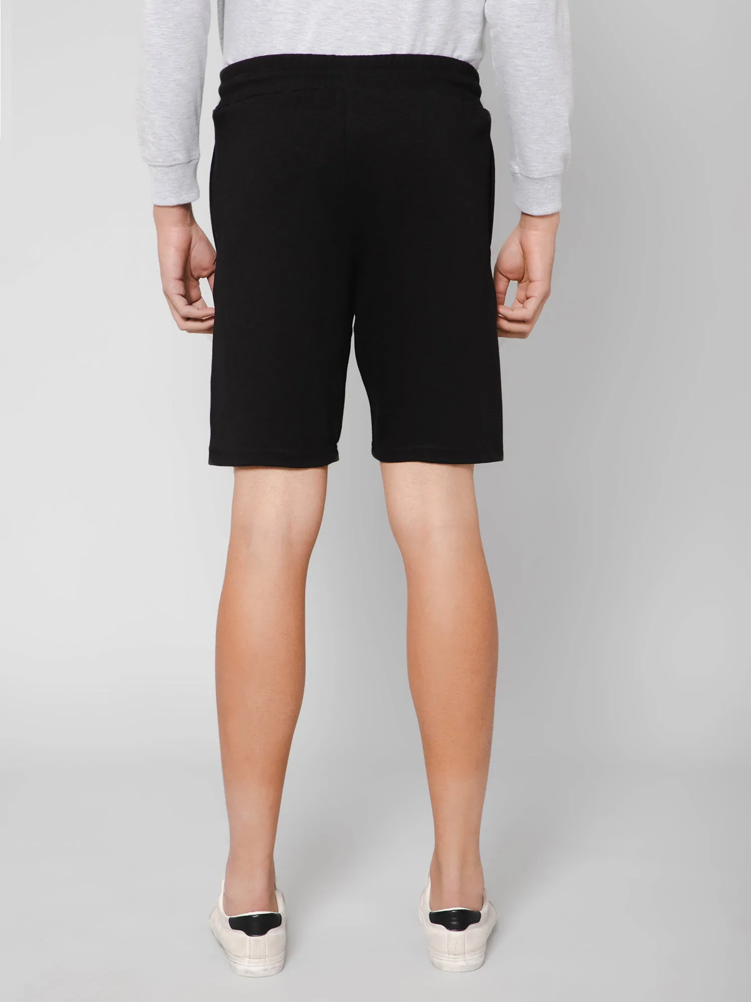 Men Black Bermuda