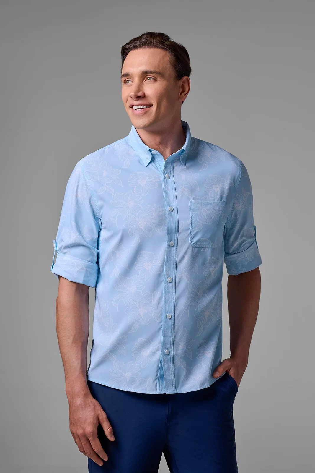 Men's Aricia Sun Shirt | Skyride Perfect Peony