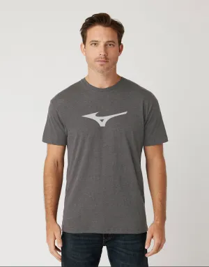 Men's Printed T-shirt Charcoal Med Printed