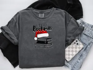 merry bookmas t-shirt