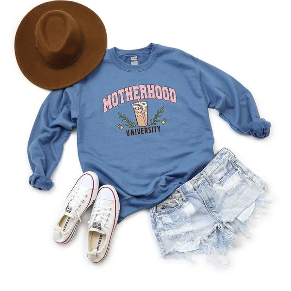 Motherhood University Drink Graphic Sweatshirt