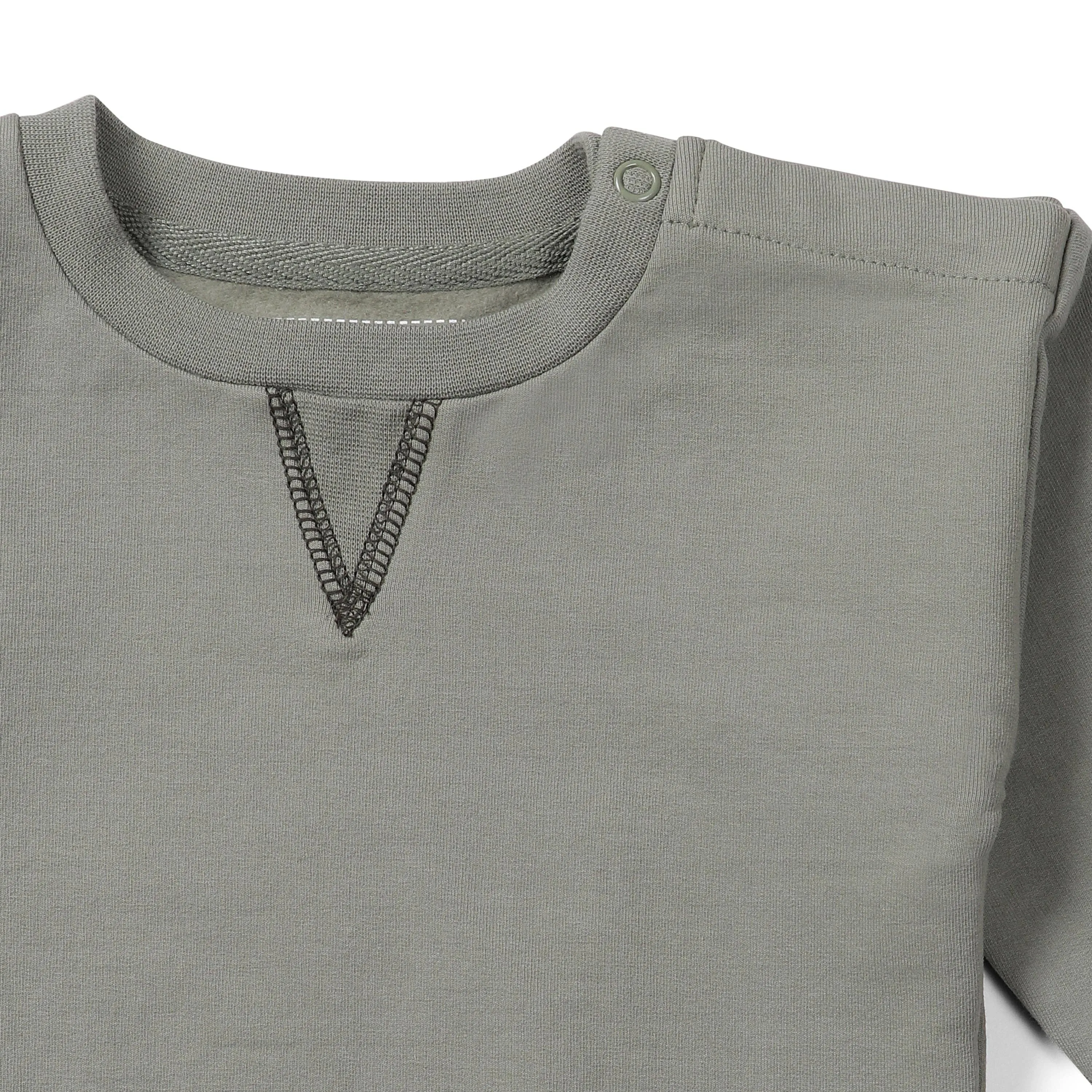 Olive Organic Cotton Sweatshirt