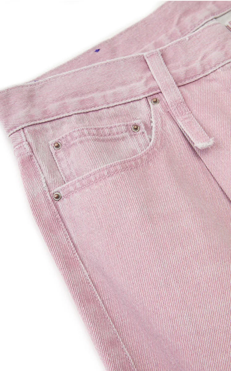 Pants / JNBY Straight-Leg Cuffed Denim Jeans