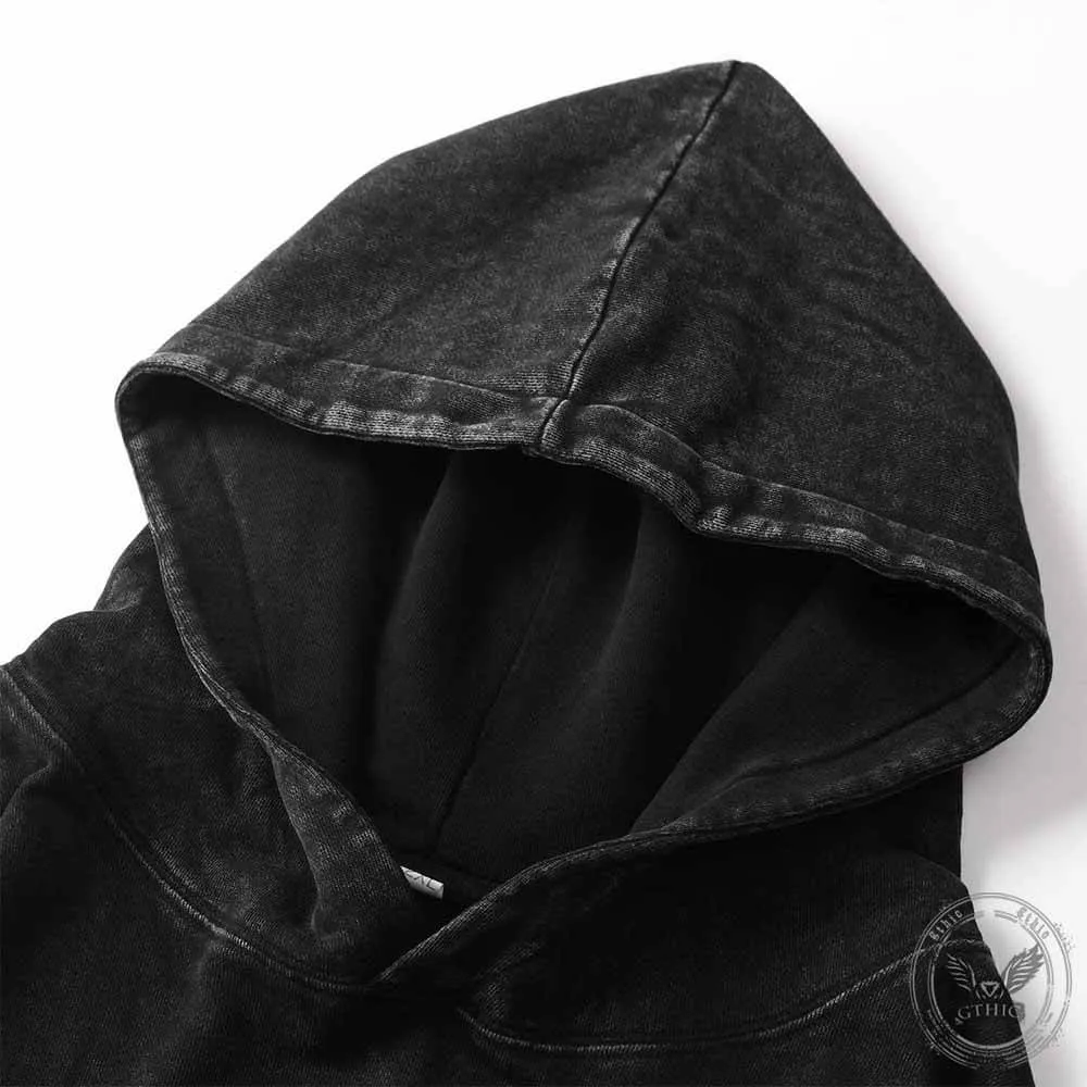 People Call Me Rude Vintage Washed Hoodie