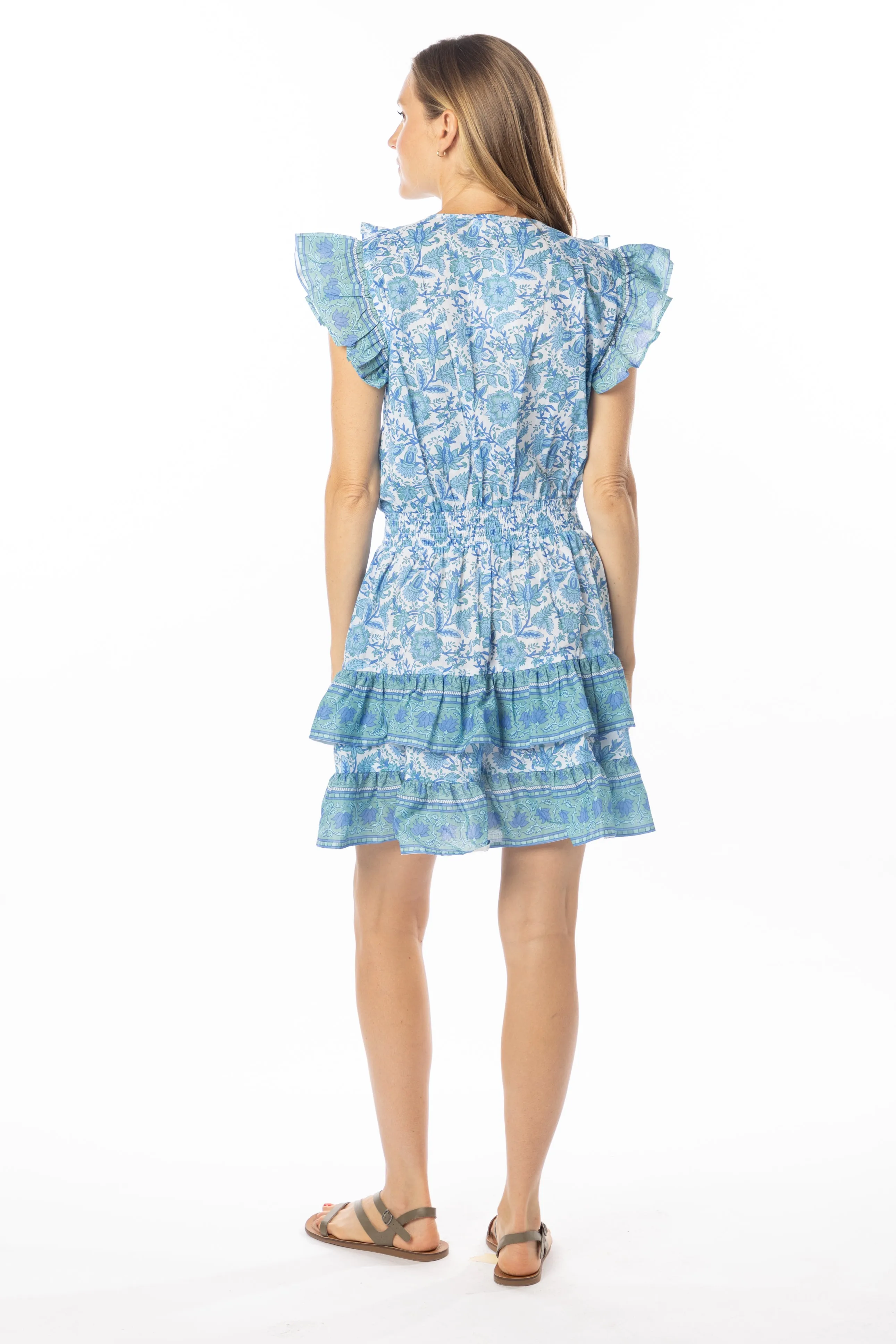 Sky Dress. Blue Garden