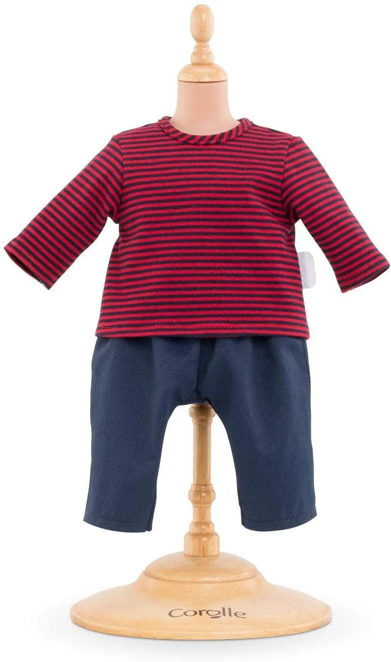 STRIPED SHIRT & PANTS