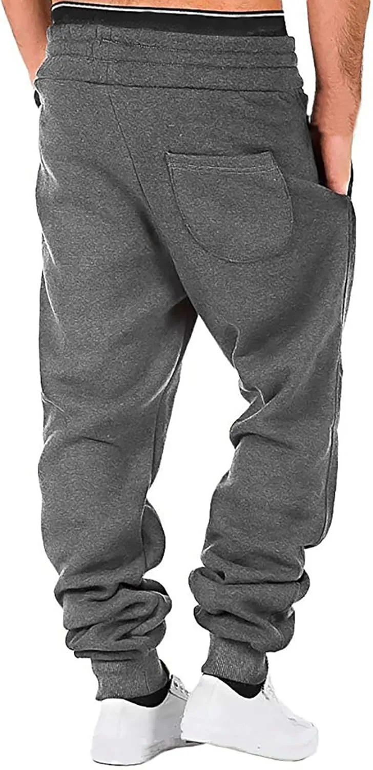 Sweatpants for Men Big and Tall Baggy Relaxed Fit Joggers Casual Athletic Gym Sweat Pants Fashion Workout Cargo Pants