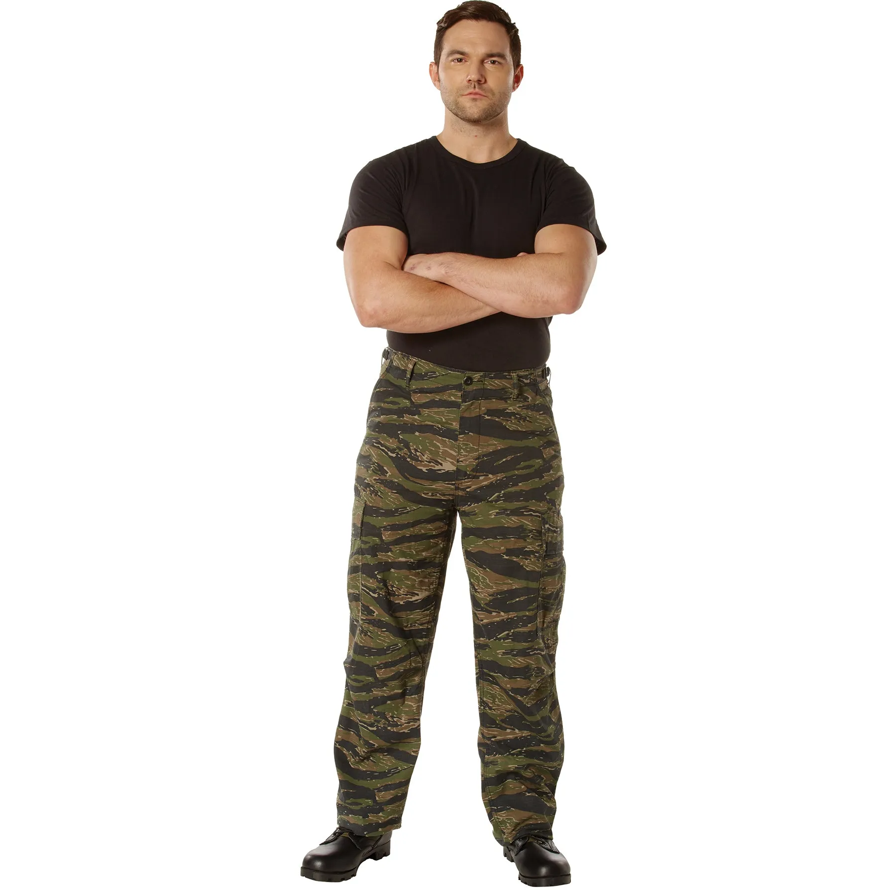 [Vintage Vietnam Era] Camo Cargo Fatigue BDU Pants