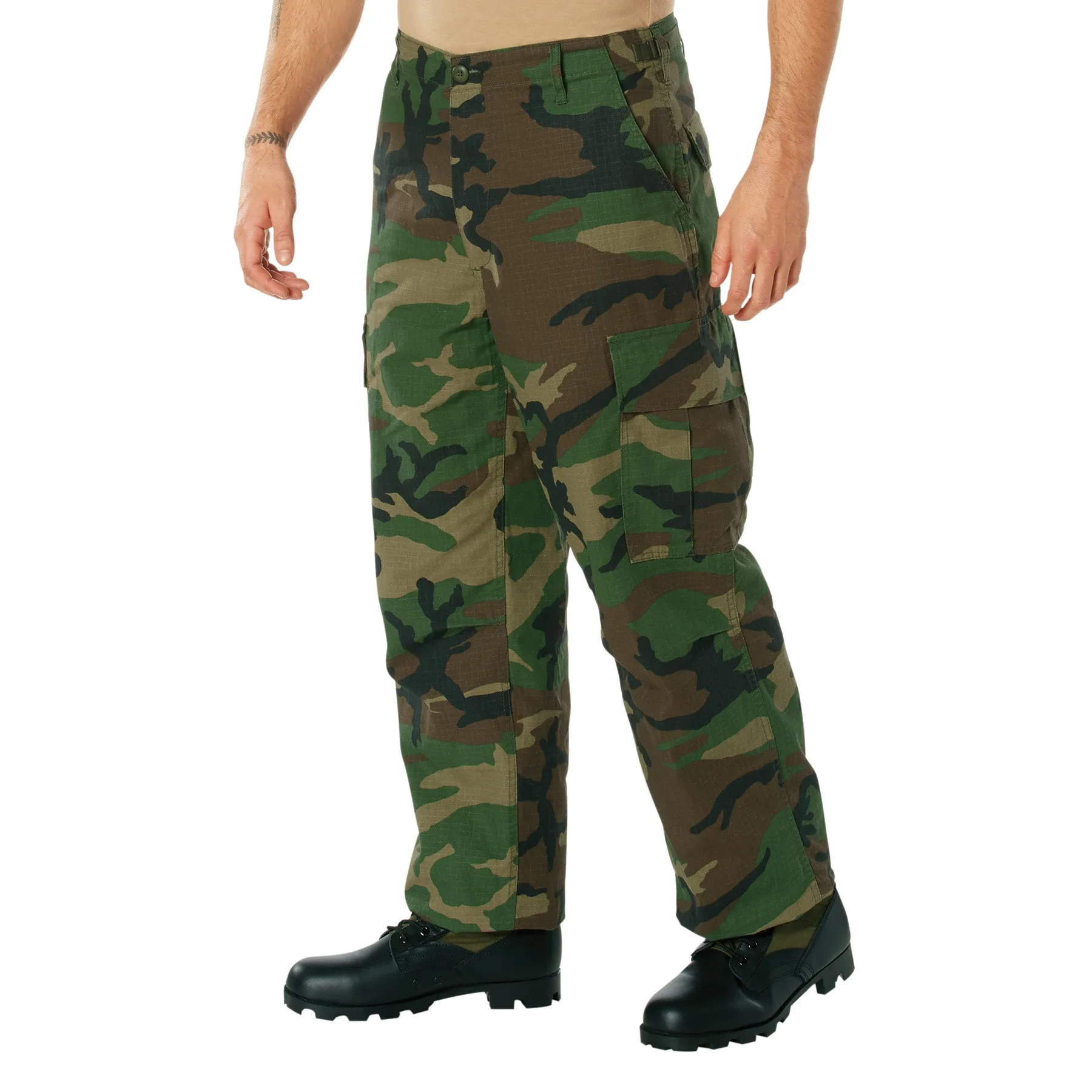 [Vintage Vietnam Era] Camo Cargo Fatigue BDU Pants