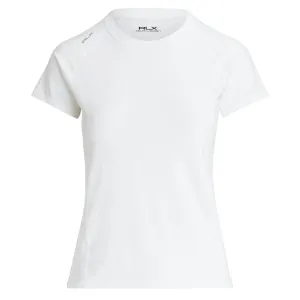 Womens Stretch Jersey Short-Sleeve Tee Ceramic White - AW24